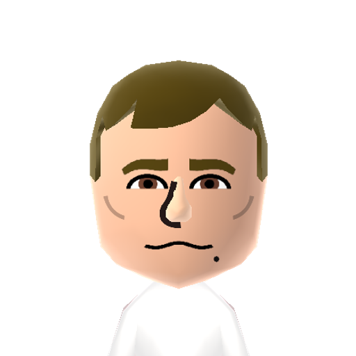 Wilson Mii character preview