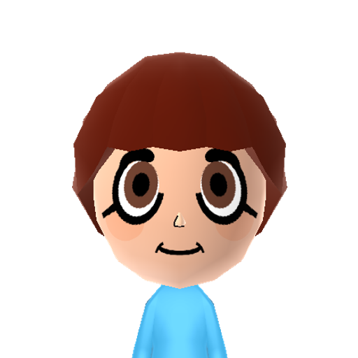 Mako KLK Mii character: Ryuko Matoi's goofy friend from the anime "Kill La Kill."