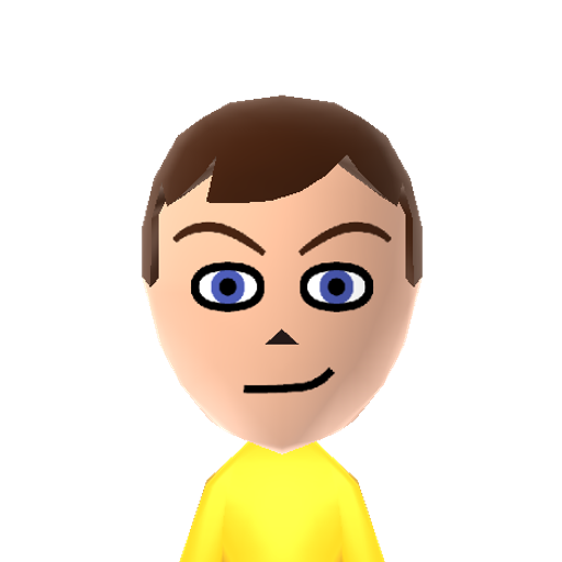 Lewis41YT Mii character: Extracted from Super Mario Maker 2 servers. Maker Name: Lewis41 -- Maker ID: Q9R-3VH-3KF -- Country: United Kingdom