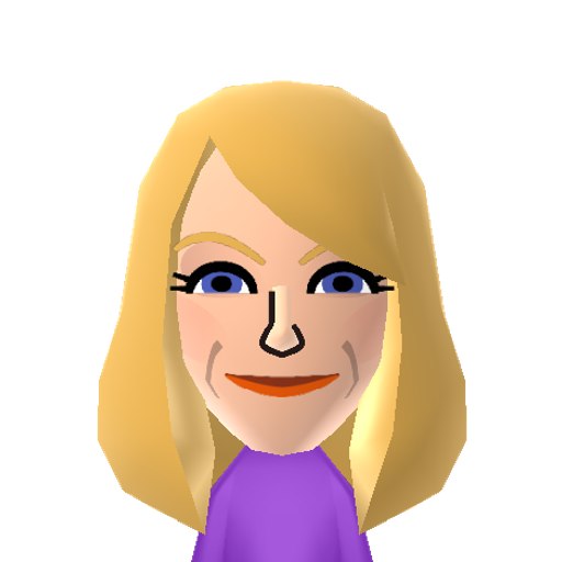 Phoebe Mii character preview