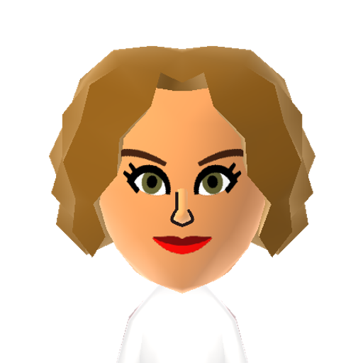 River Song Mii character: From "Doctor Who". Played by Alex Kingston.
