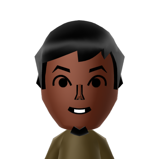 DeAndre Mii character: A Mii from Wii Sports Resort: Meme Squad, a mod for Wii Sports Resort