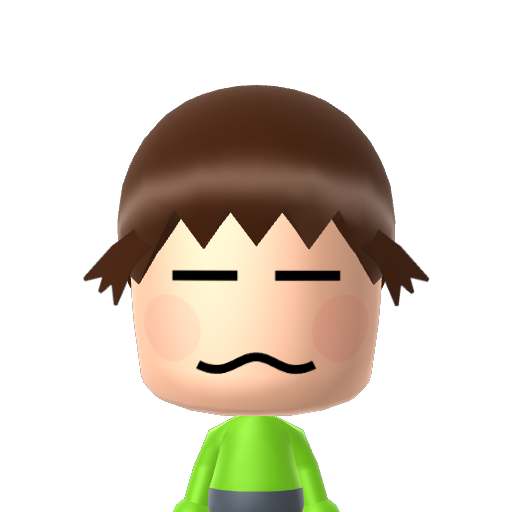 ? Mii character: A Mii uploaded to Check Mii Out Channel (WiiLInk)