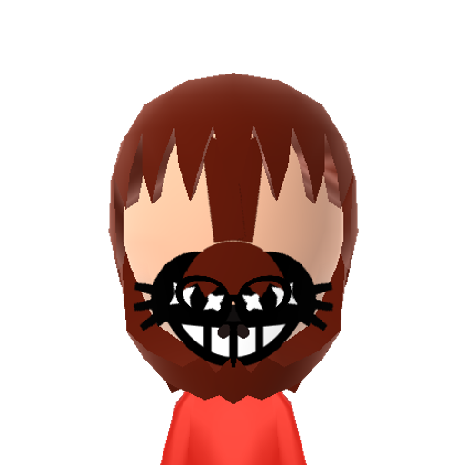 carnage Mii character: Cletus Kasady, supervillain and adversary of Spider-Man and Venom.
