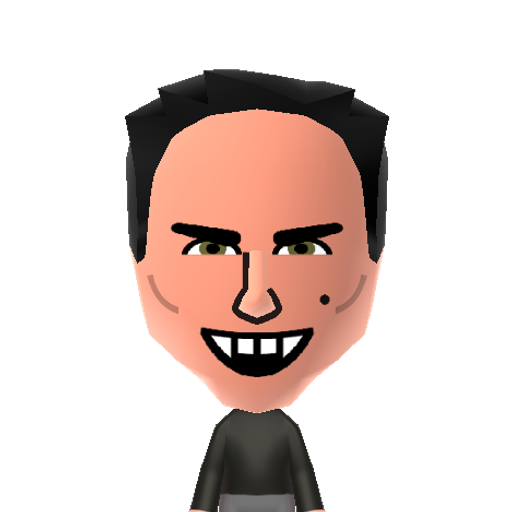 Tom Crooze Mii character: An overblown caricature of the famous actor. All the artist knew about him was that he has a toothy smile, is apparently really short, and he once went around promoting Scientology.