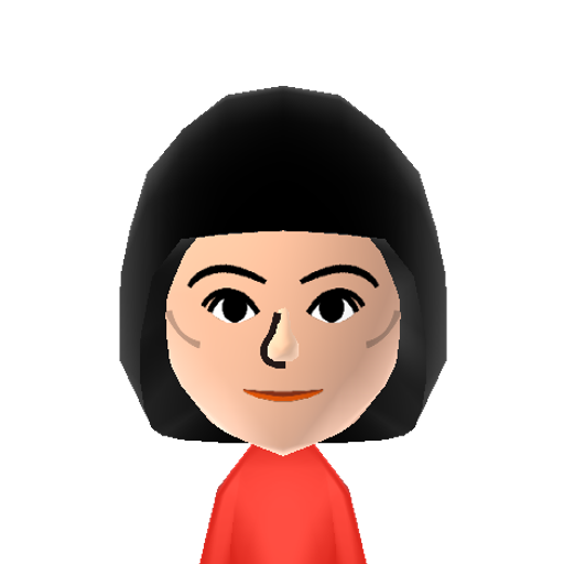 Amélie Mii character: From the french cult movie Amelie