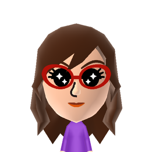 lilac Mii character preview