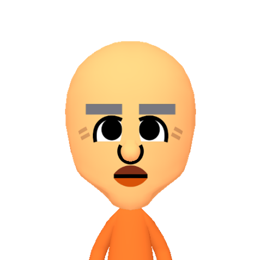 no name Mii character: This Mii is from the Switch SDK as a SampleDB Mii.