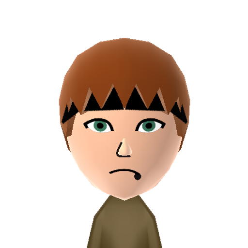 Gaius Mii character: The sweets-loving thief from "Fire Emblem: Awakening".
