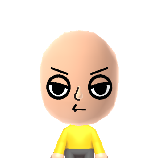 Stewie Mii character preview