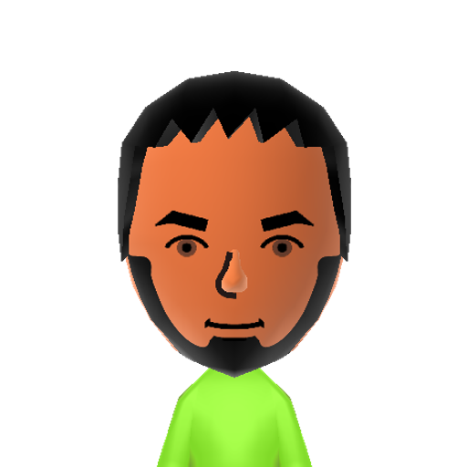 Mysterio?? Mii character: Pro wrestler and master of the 619.
