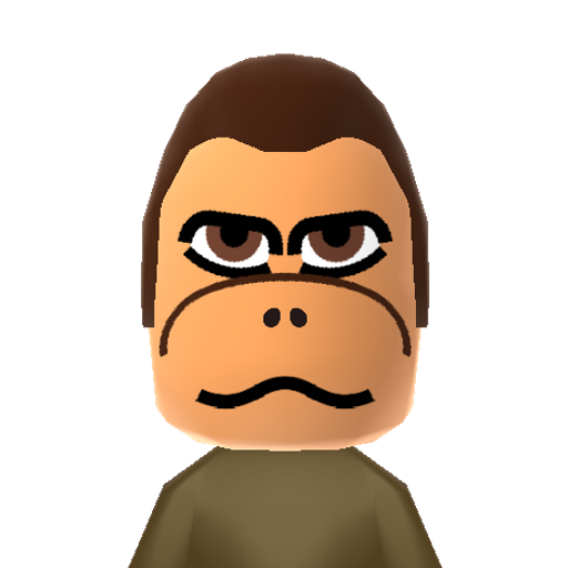 D.K. Mii character preview