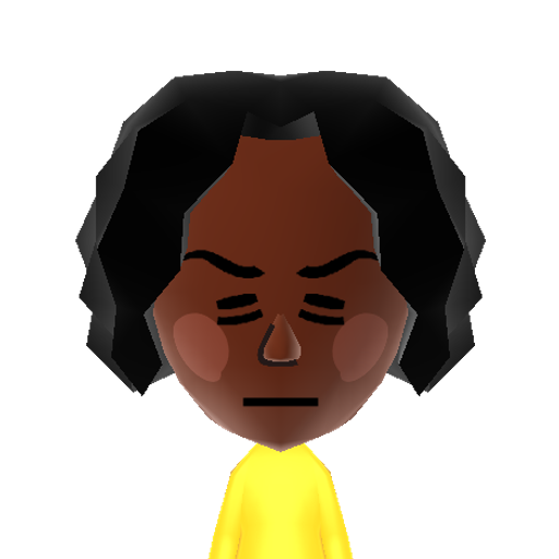 NINTENDO Mii character: a Default WaraWara Plaza Mii