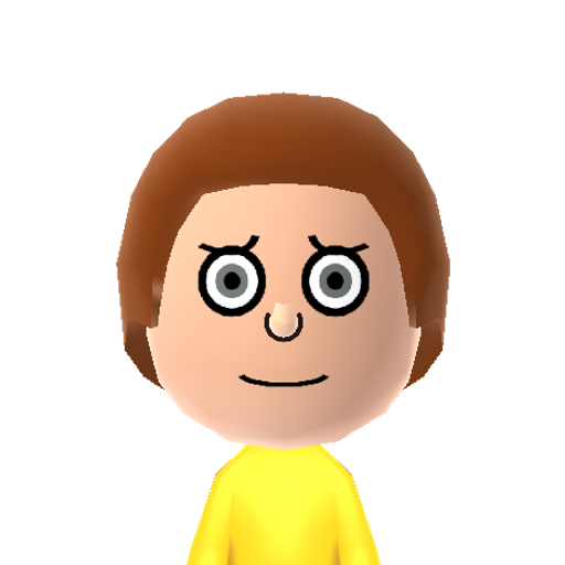 Morty Mii character preview