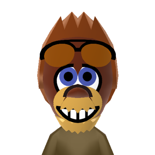 Banjo Mii character: A character from the "Banjo-Kazooie" game series. Banjo's first appearance was Diddy Kong Racing N64.
