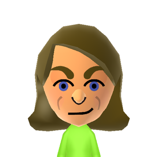 NINTENDO Mii character: A Mii found in unused WaraWara files