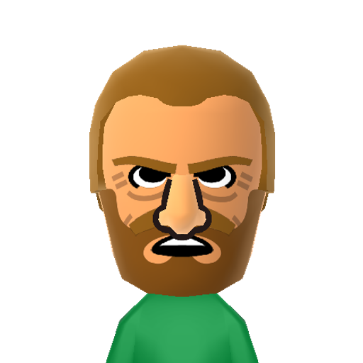 Triple H Mii character: WWE superstar also known as "The Game".