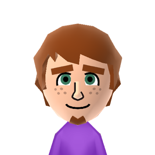 Trevor Mii character preview
