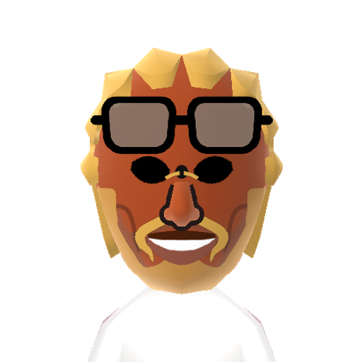 B Mii character: From Naruto. He is the 8 tails' jinchuriki and the adopted brother to the Raikage. His swordsmanship and bond with the 8 tails make him an unstoppable force. He's also known for aggressively pursuing a career in his enka rap music.