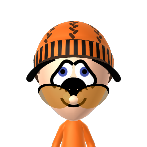 ? Mii character: A Mii uploaded to Check Mii Out Channel (WiiLInk)
