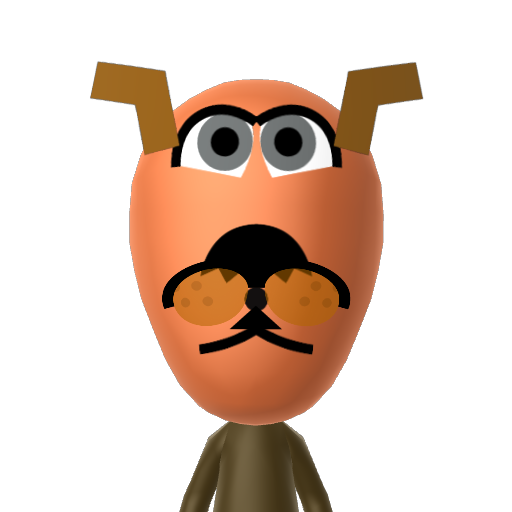 Scooby Mii character: These are extracted and derived from the Mii Central Miis from the 3DS Miitopia.