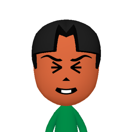 胚胧胎狰饵峦奕咨飒闺 Mii character: This Mii is from the Switch SDK as a SampleDB Mii.