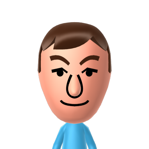 ムスコB Mii character: a Mii from Jinsei Game Wii
