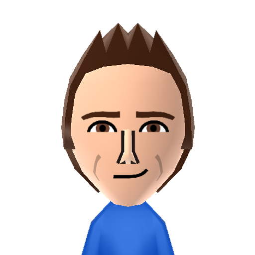 The Doctor Mii character preview