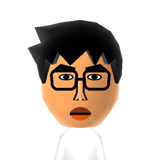 NINTENDO Mii character: A Mii found in unused WaraWara files