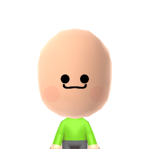 TTYLO Mii character: Extracted from Super Mario Maker 2 servers. Maker Name: ττγισ -- Maker ID: 611-8CF-GTG -- Country: Italy