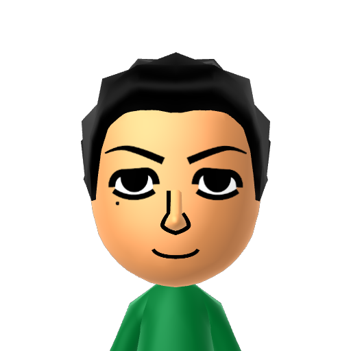 ? Mii character: A Mii uploaded to Check Mii Out Channel (WiiLInk)