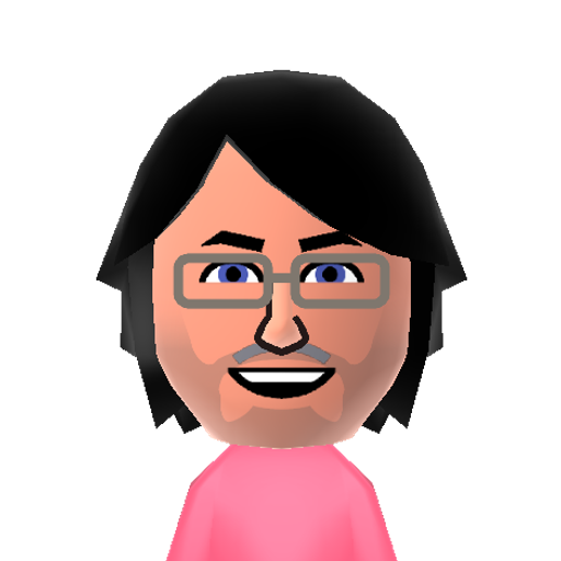MarkiPlier Mii character: YouTuber.