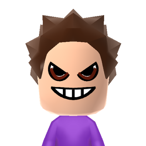 Gengar Mii character preview