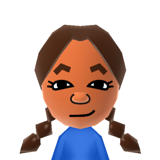 Beatrix Mii character preview