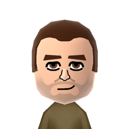 Jim Hopper Mii character preview
