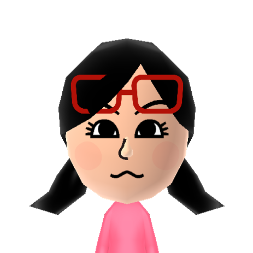 おばかさんNo2 Mii character: A Mii used for Nintendo Network ID kohane812 by おばかさんNo2.