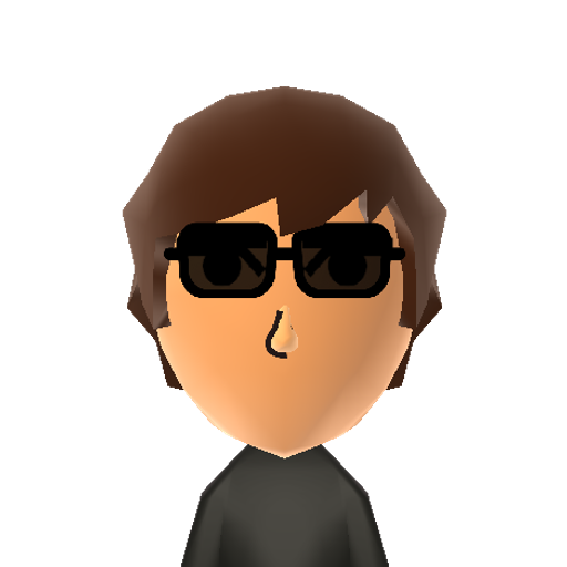 Skythekid Mii character: YouTuber Skydoesminecraft's Minecraft skin.
