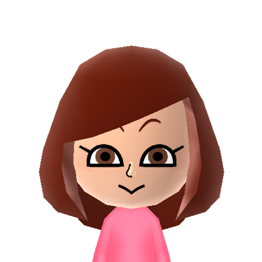 Emma Mii character: Promo miitopia mii for the 3ds