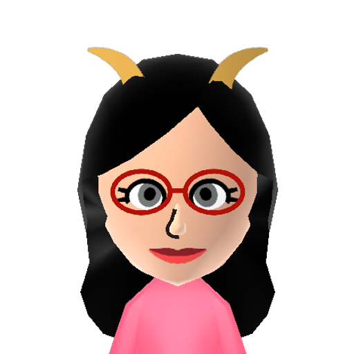 Feferi Mii character: One of the Post-Scratch trolls from the webcomic "Homestuck". Her chumhandle is cuttlefishCuller, her god tier is Witch of Life, and her zodiac sign is Pisces.