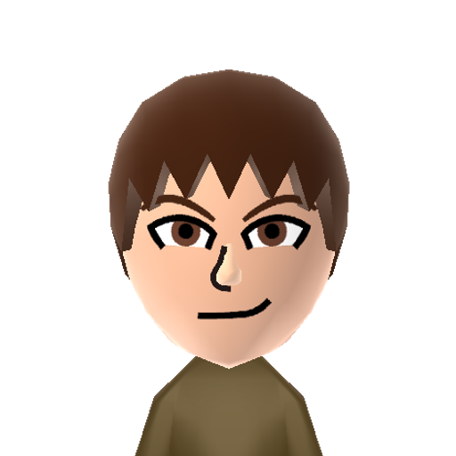 Teddy Mii character preview