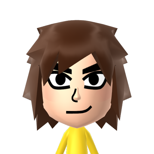 Aiden Mii character preview