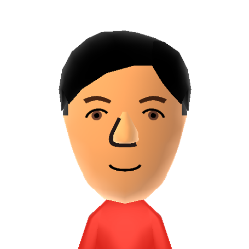 Ash Mii character preview