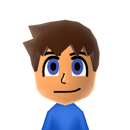 Rock Mii character preview