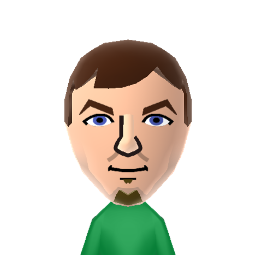 JackSptEye Mii character: Sean McLoughlin, YouTuber popular for making Let's Play videos.
