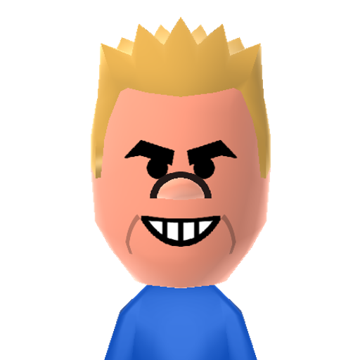 Bad Mii character: From the Legend of Zelda 80's commercial, where two kids rap a song.