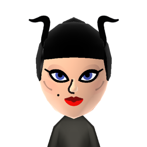 maleficent Mii character: From "Maleficent", the remake of the Disney classic "Sleeping Beauty" which tells the story of the villain portrayed by Angelina Jolie.