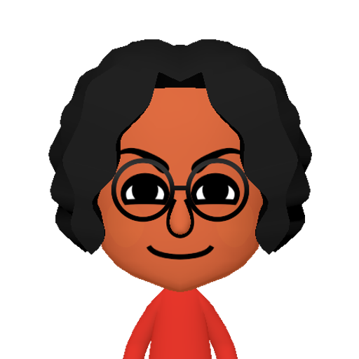 乏公仓月氏勿欠风丹匀 Mii character: This Mii is from the Switch SDK as a SampleDB Mii.