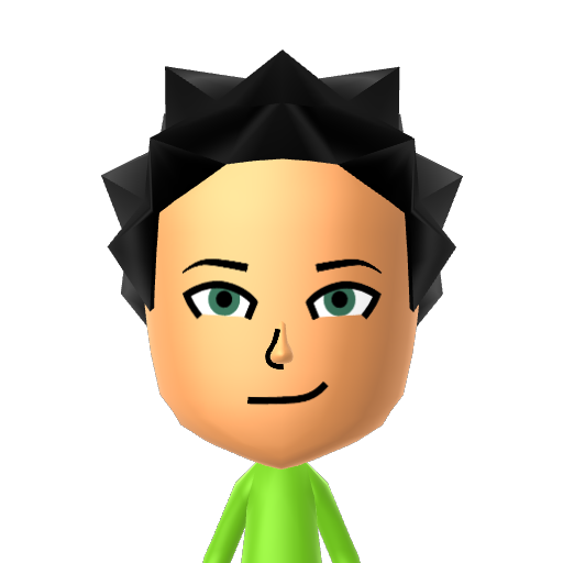 Jamie Mii character: A Mii from Wii Sports Resort: Meme Squad, a mod for Wii Sports Resort