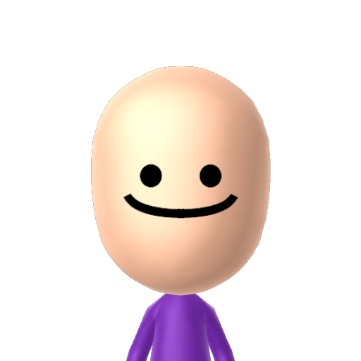 ? Mii character: A Mii uploaded to Check Mii Out Channel (WiiLInk)