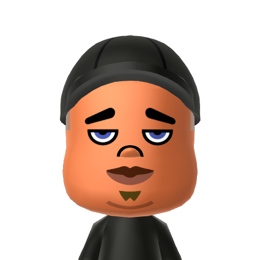 B Mii character: from Total Drama Miis QR Codes [@michellemagnuson5108]